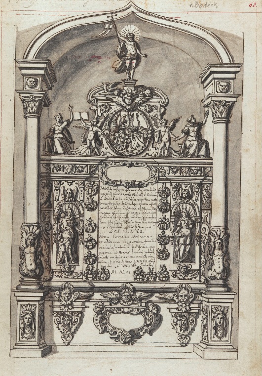 Grabmal der Familie von Bodeck auf dem Peterskirchhof, Frankfurt am Main